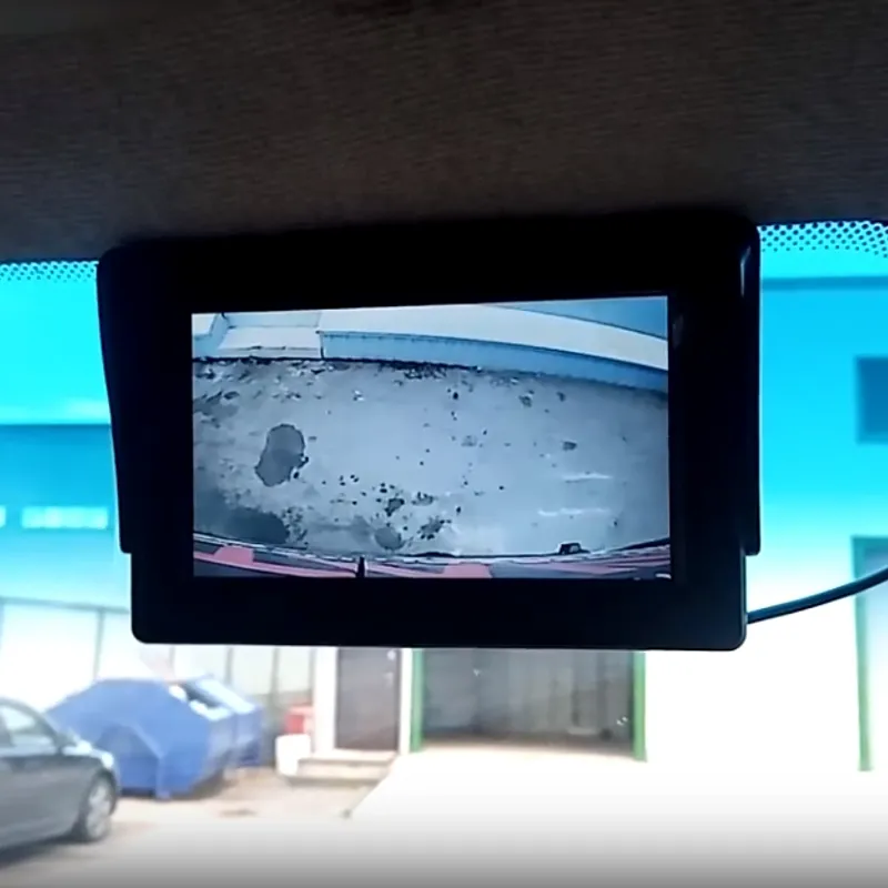 Установка камеры заднего вида на коммерческий транспорт